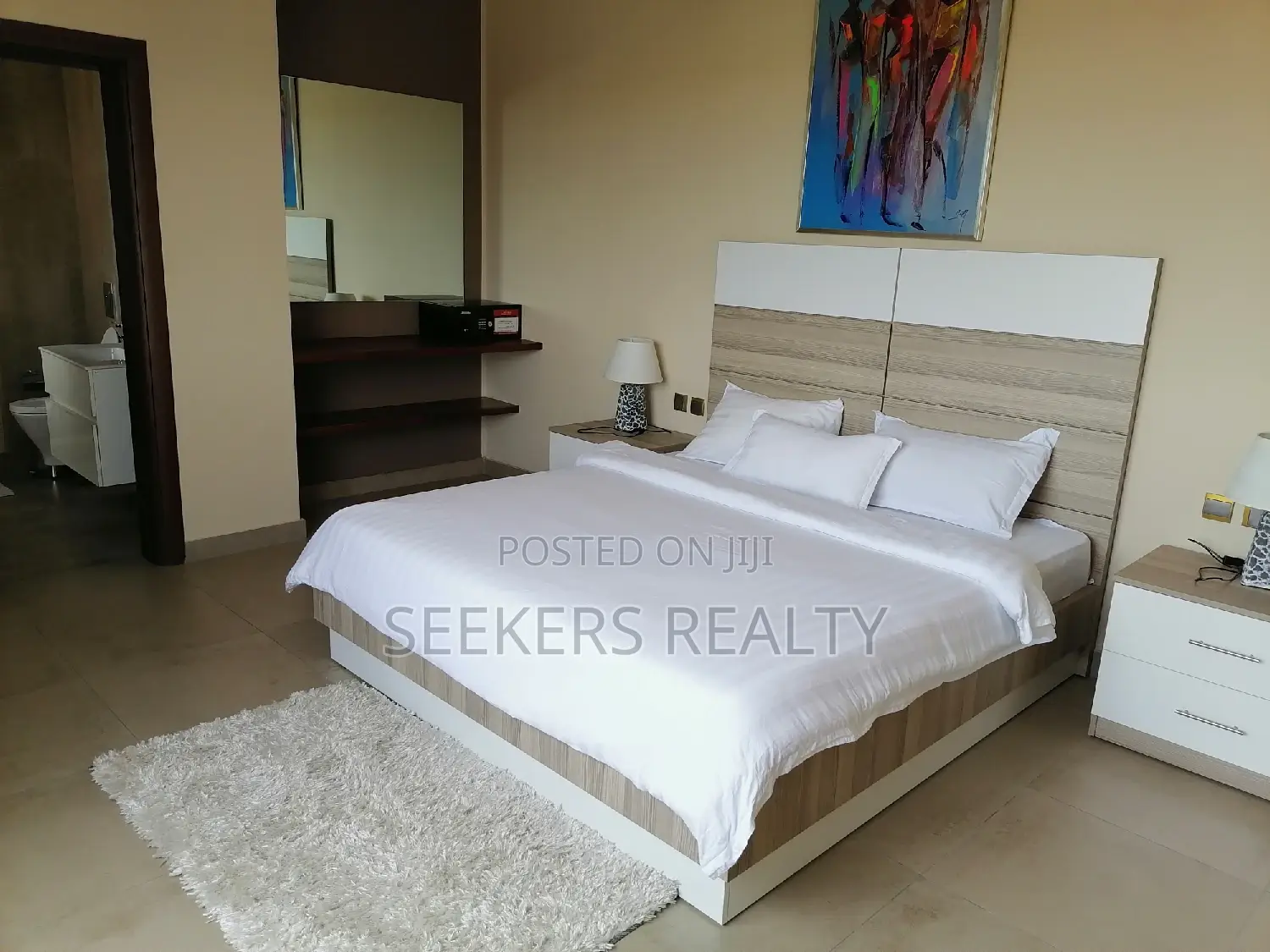 Furnished 2bdrm Penthouse in Seekers Realty, Osu for rent