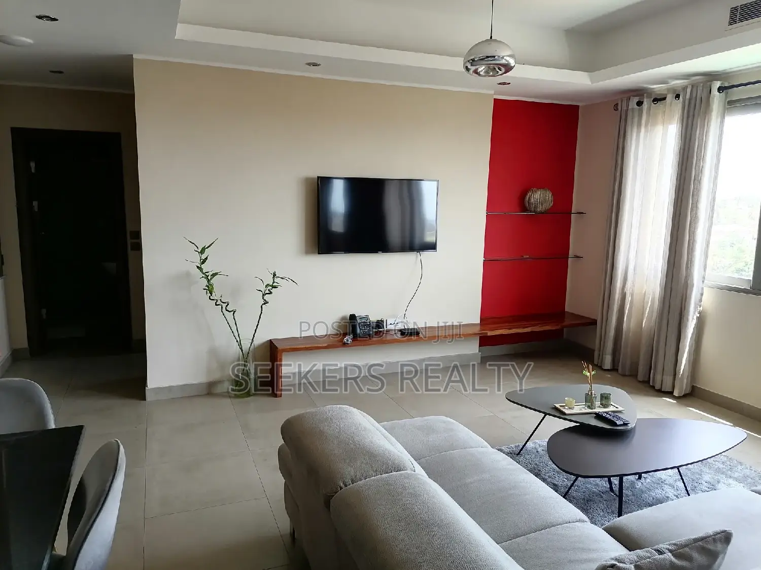 Furnished 2bdrm Penthouse in Seekers Realty, Osu for rent
