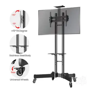 Mobile TV Trolley Fit 32 - 65" | TV Cart/Stand/Shelf/Mount