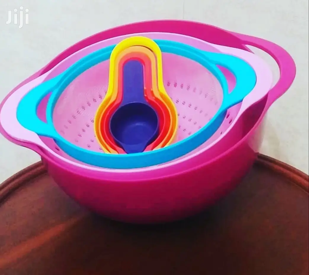10pcs Handy Mixing Bowls Set With