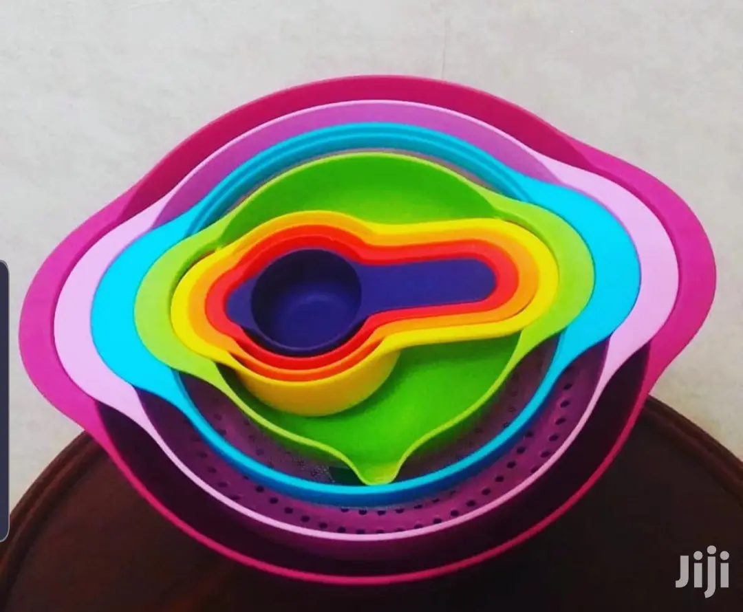 10pcs Handy Mixing Bowls Set With
