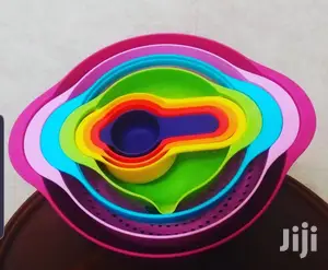 10pcs Handy Mixing Bowls Set With