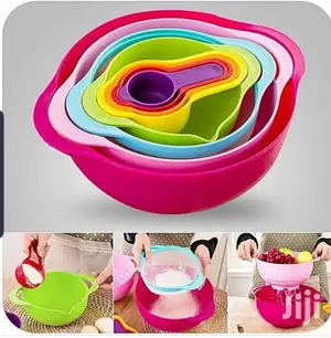 10pcs Handy Mixing Bowls Set With