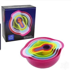 10pcs Handy Mixing Bowls Set With