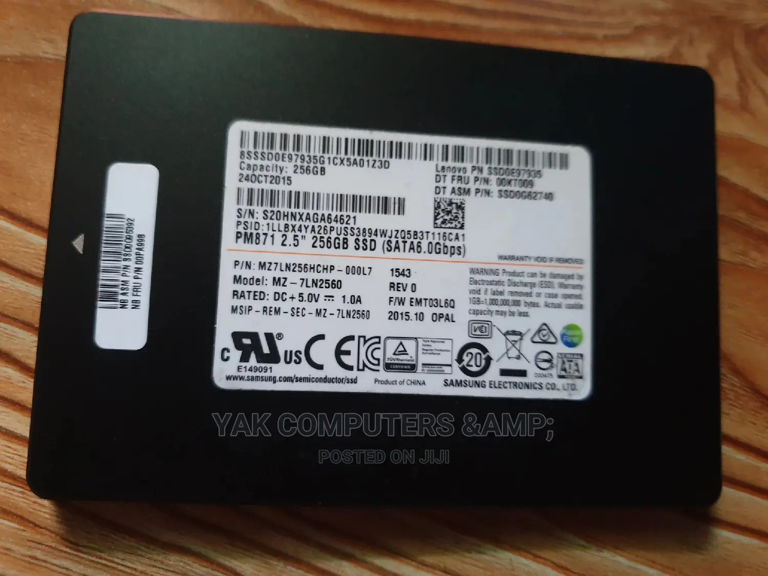 256 SSD Drive