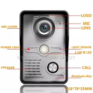Video Doorbell Intercom With Wired Scrren