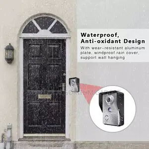 Video Doorbell Intercom With Wired Scrren