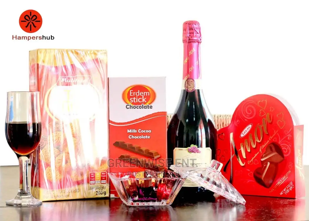 Red Wine And Chocolate Hamper