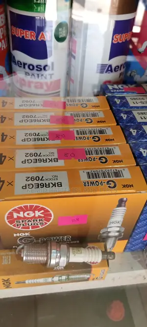 NGK Spark Plugs ( 7092 BKR6EGP ) - 16" SHORT
