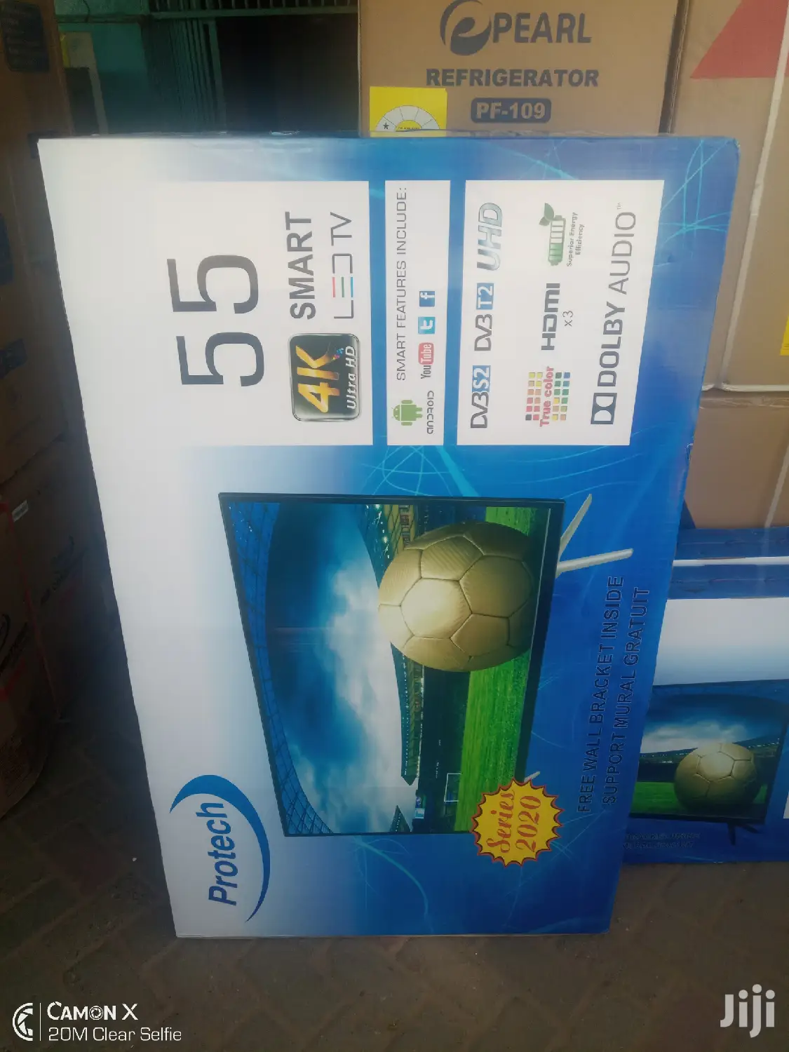 Protech 55" Smart Android UHD 4K Led Tv