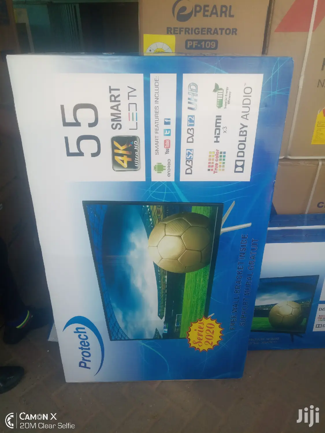 Protech 55" Smart Android UHD 4K Led Tv