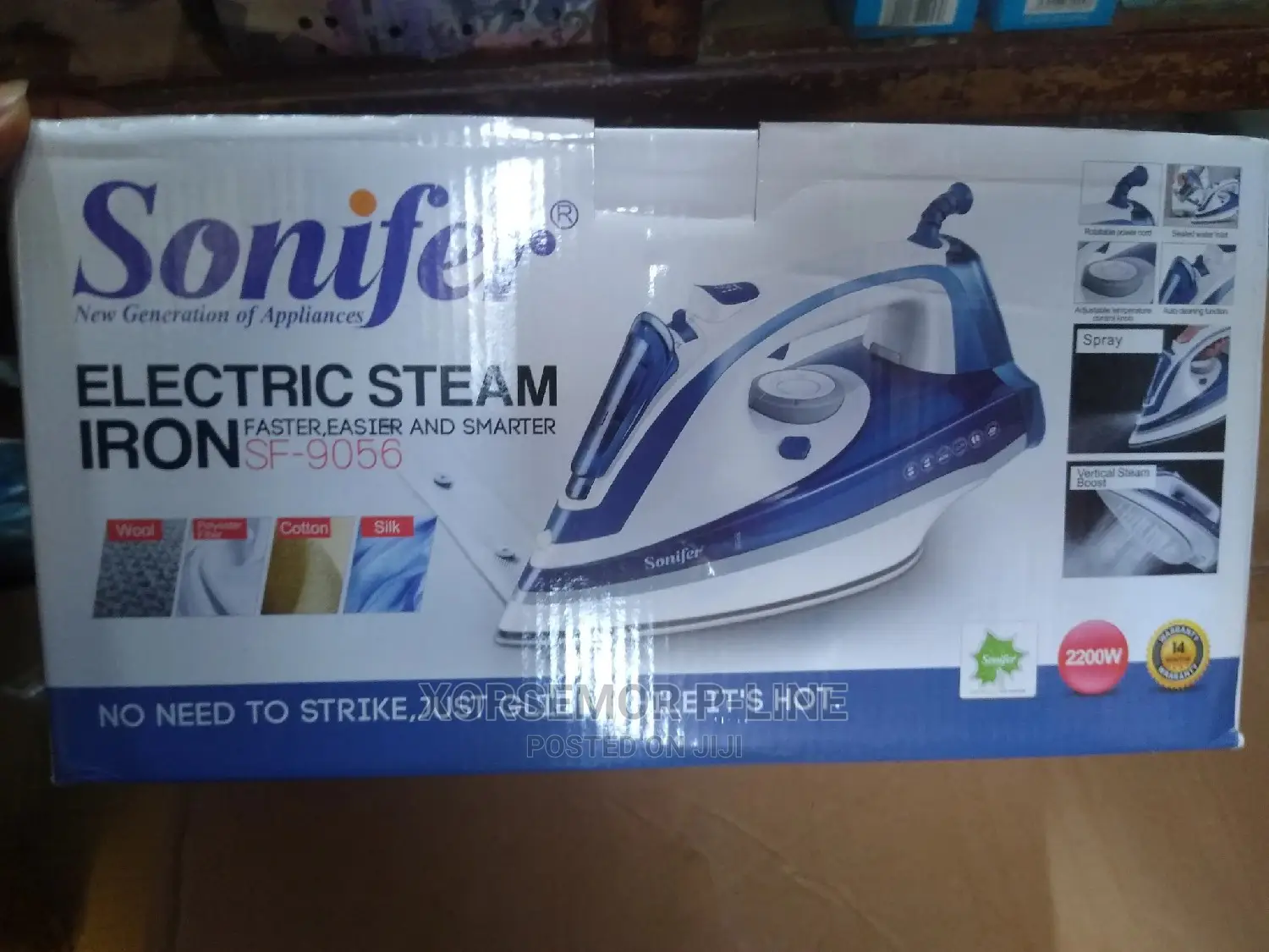 Sonifer Electric Steam Iron Sf-9056