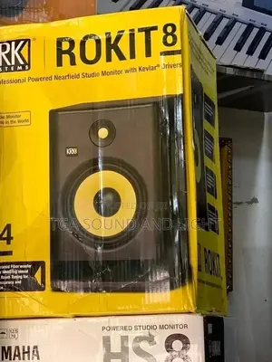 KRK Rokit 8 Generation 4 Powered Studio Monitors [Free Stand]