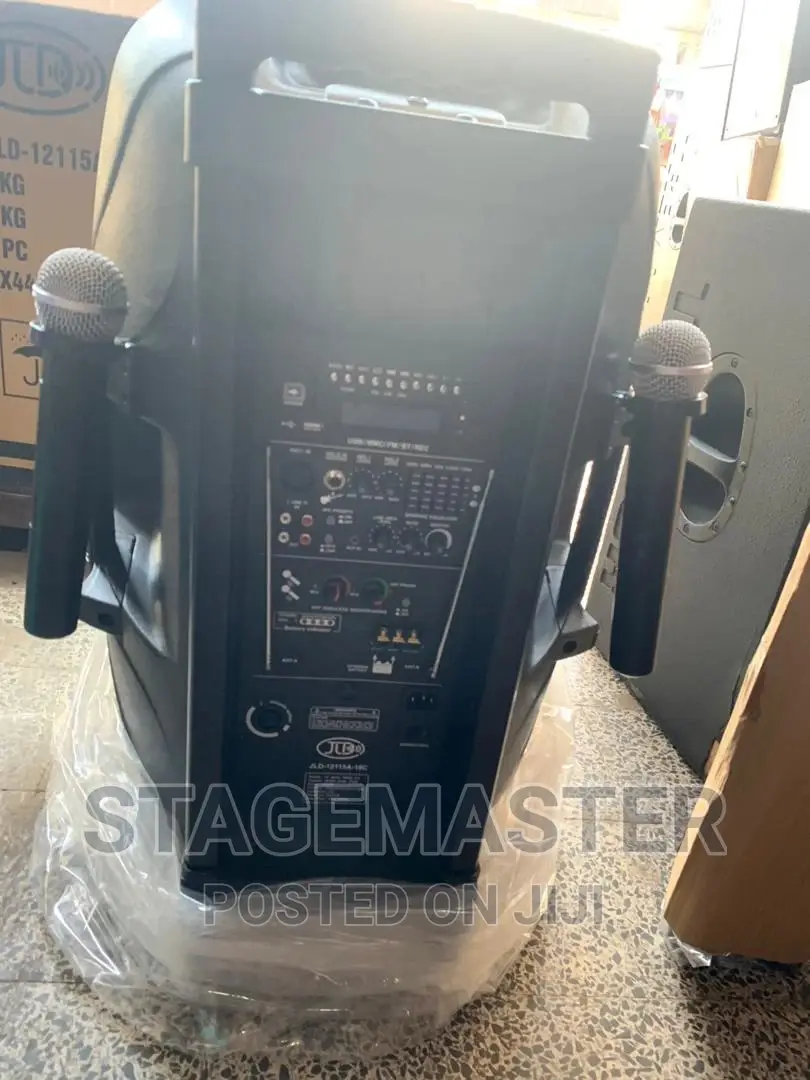 JLD 15" RECHARGEABLE SPEAKER With Added Speaker Stand.