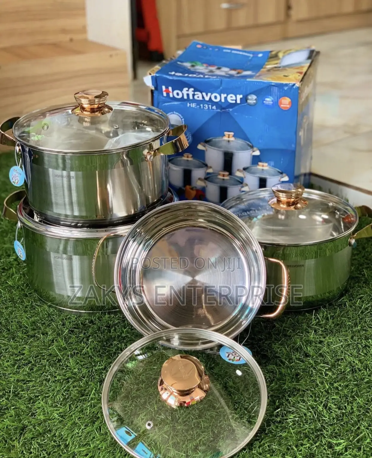 Stainless Steel Cookware 8pcs