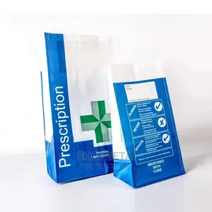 Customized Eco-friendly Pharmacy Paper Bag