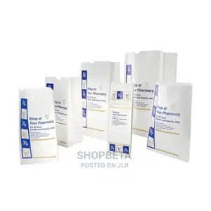 Customized Eco-friendly Pharmacy Paper Bag