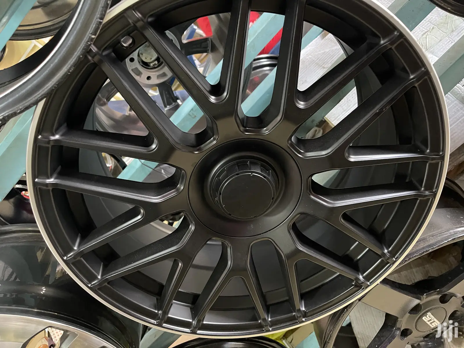 Original Mat Black Rims in All Sizes