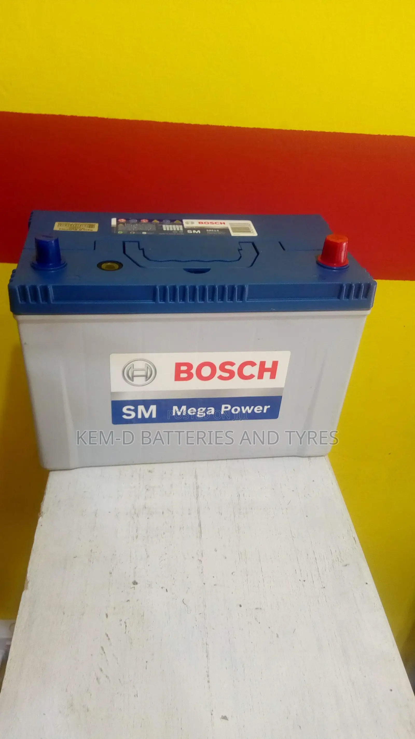 17 Plates Bosch Battery 12volts 90ah + Free Instant Delivery