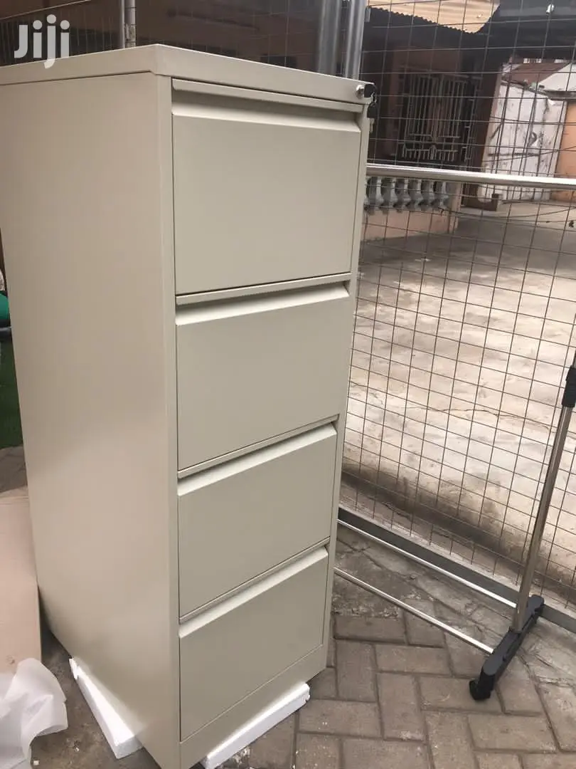 Four Metal Drawer Cabinet