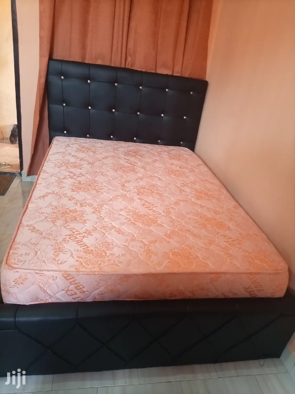 Double Bed With Matress .Free Delivery