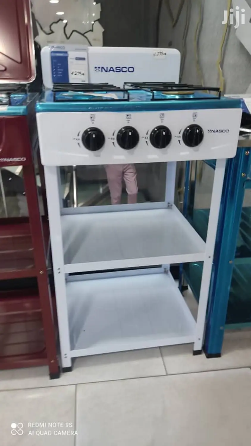 Nasco 4 Burner Gas Stove With Stand